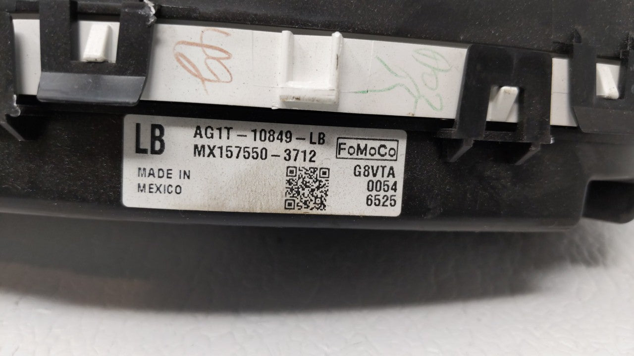 2010 Ford Taurus Instrument Cluster Speedometer Gauges P/N:AG1T-10849-NA AG1T-10849-NC, AG1T-10849-LB Fits OEM Used Auto Par