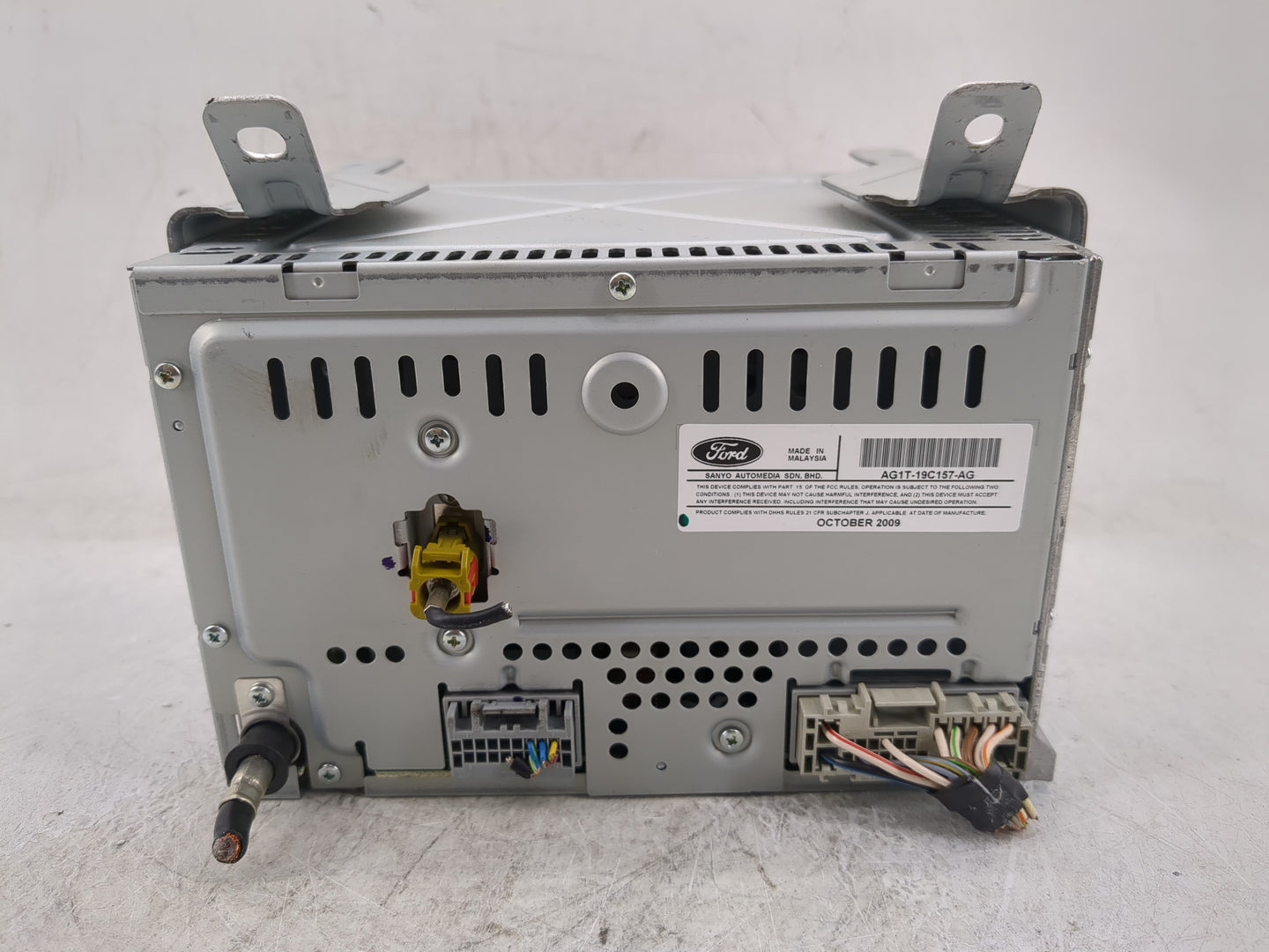 2010 Ford Taurus Radio AM FM Cd Player Receiver Replacement P/N:AG1T-19C157-AG Fits OEM Used Auto Parts - Oemusedautoparts1.