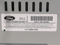 2010 Ford Taurus Radio AM FM Cd Player Receiver Replacement P/N:AG1T-19C159-BD Fits OEM Used Auto Parts - Oemusedautoparts1.