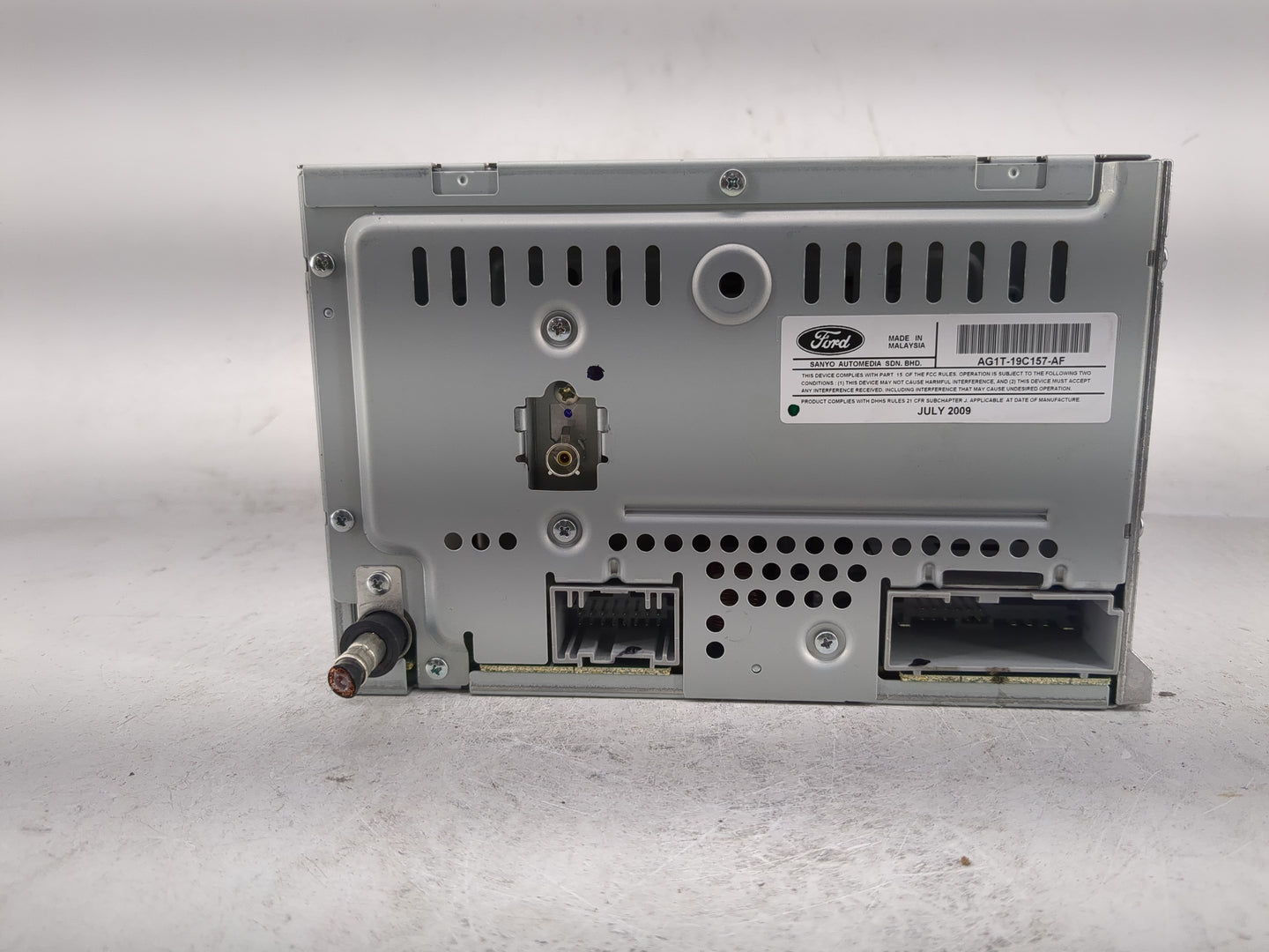 2010 Ford Taurus Radio AM FM Cd Player Receiver Replacement P/N:AG1T-19C157-AF Fits OEM Used Auto Parts - Oemusedautoparts1.