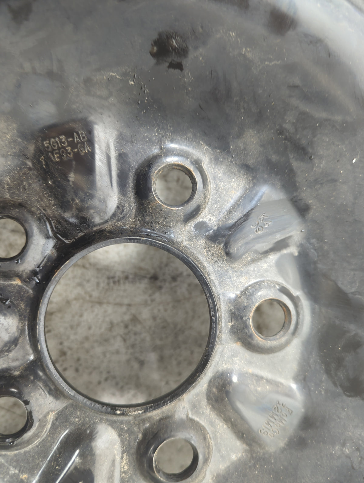 2008-2019 Ford Taurus Spare Donut Tire Wheel Rim Oem 1351835 - Oemusedautoparts1.com