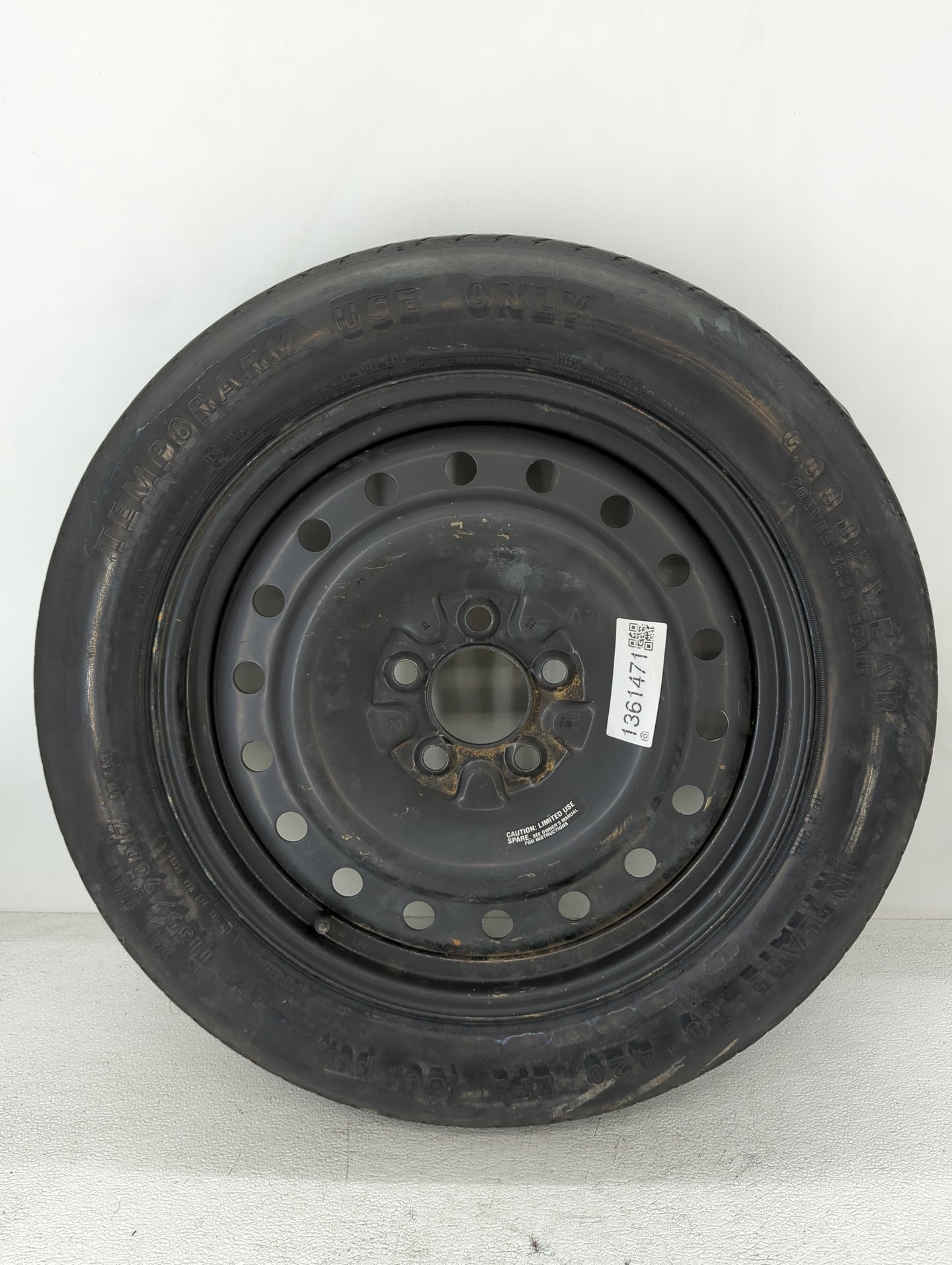 2008-2019 Ford Taurus Spare Donut Tire Wheel Rim Oem - Oemusedautoparts1.com