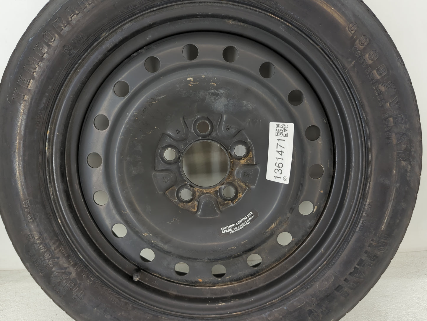2008-2019 Ford Taurus Spare Donut Tire Wheel Rim Oem - Oemusedautoparts1.com