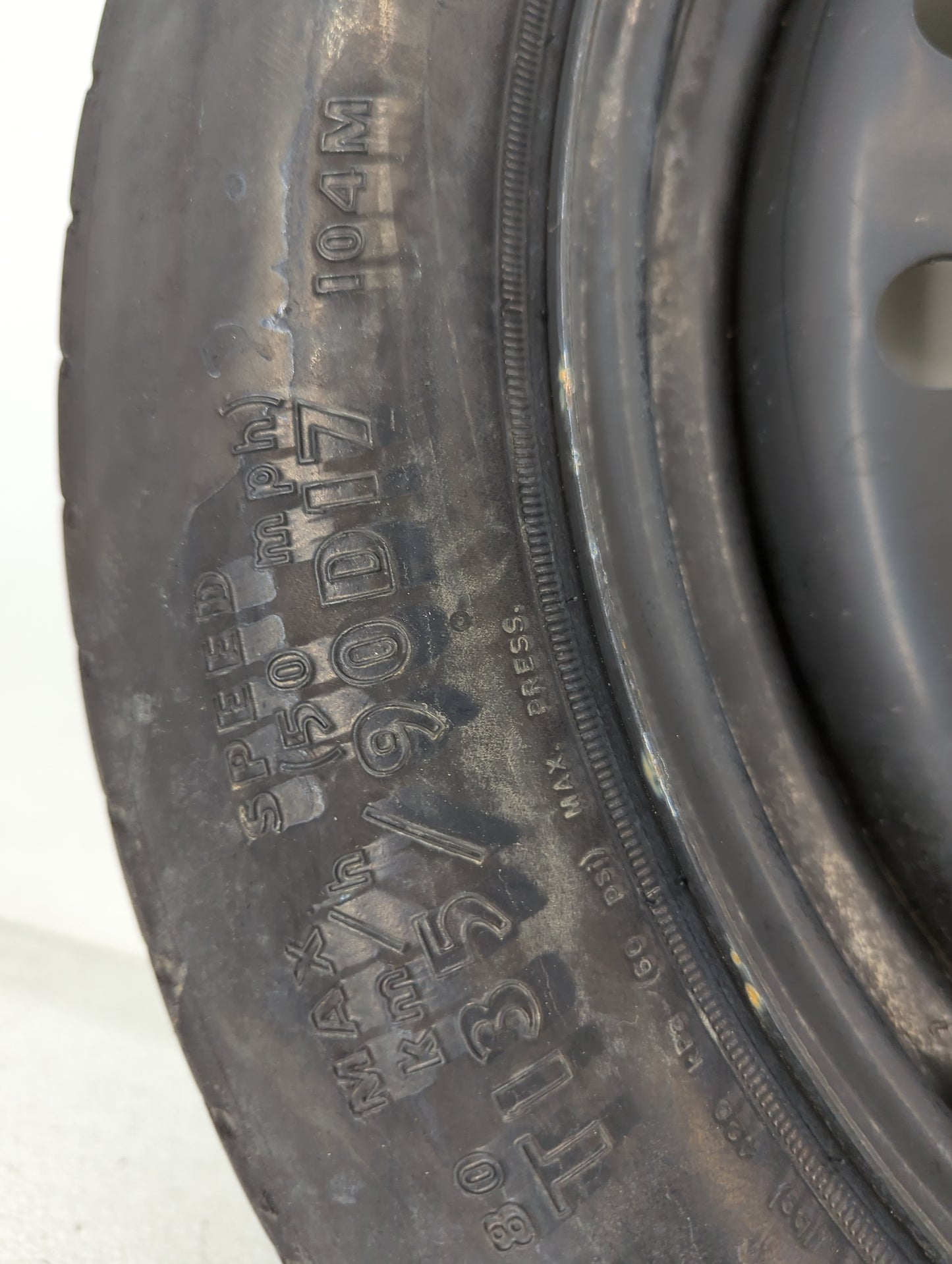 2008-2019 Ford Taurus Spare Donut Tire Wheel Rim Oem - Oemusedautoparts1.com