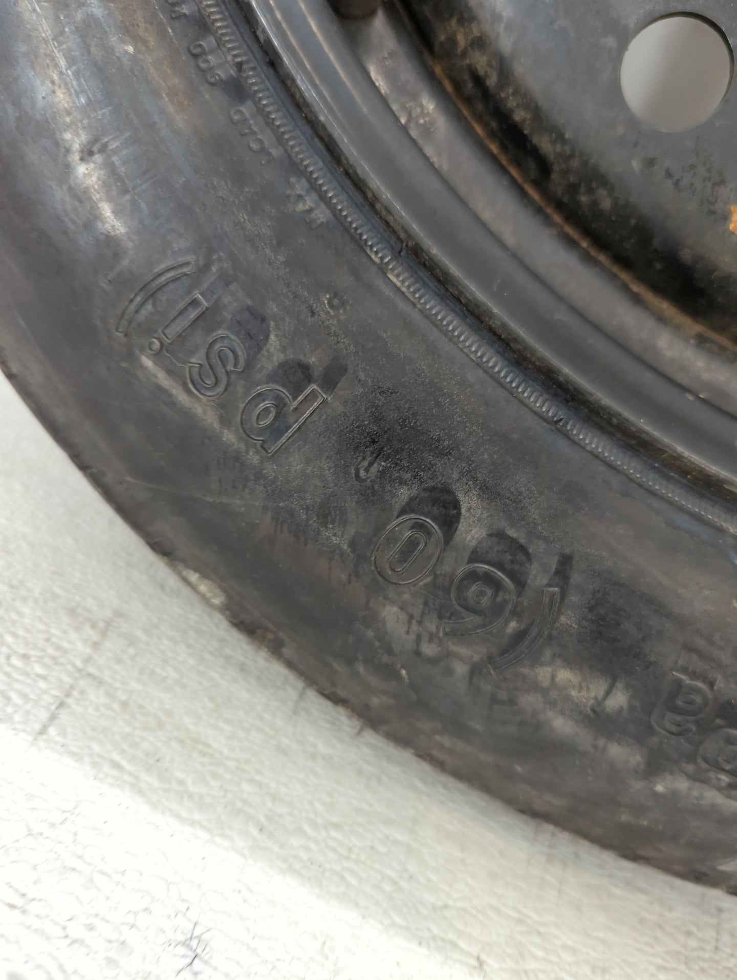 2008-2019 Ford Taurus Spare Donut Tire Wheel Rim Oem - Oemusedautoparts1.com