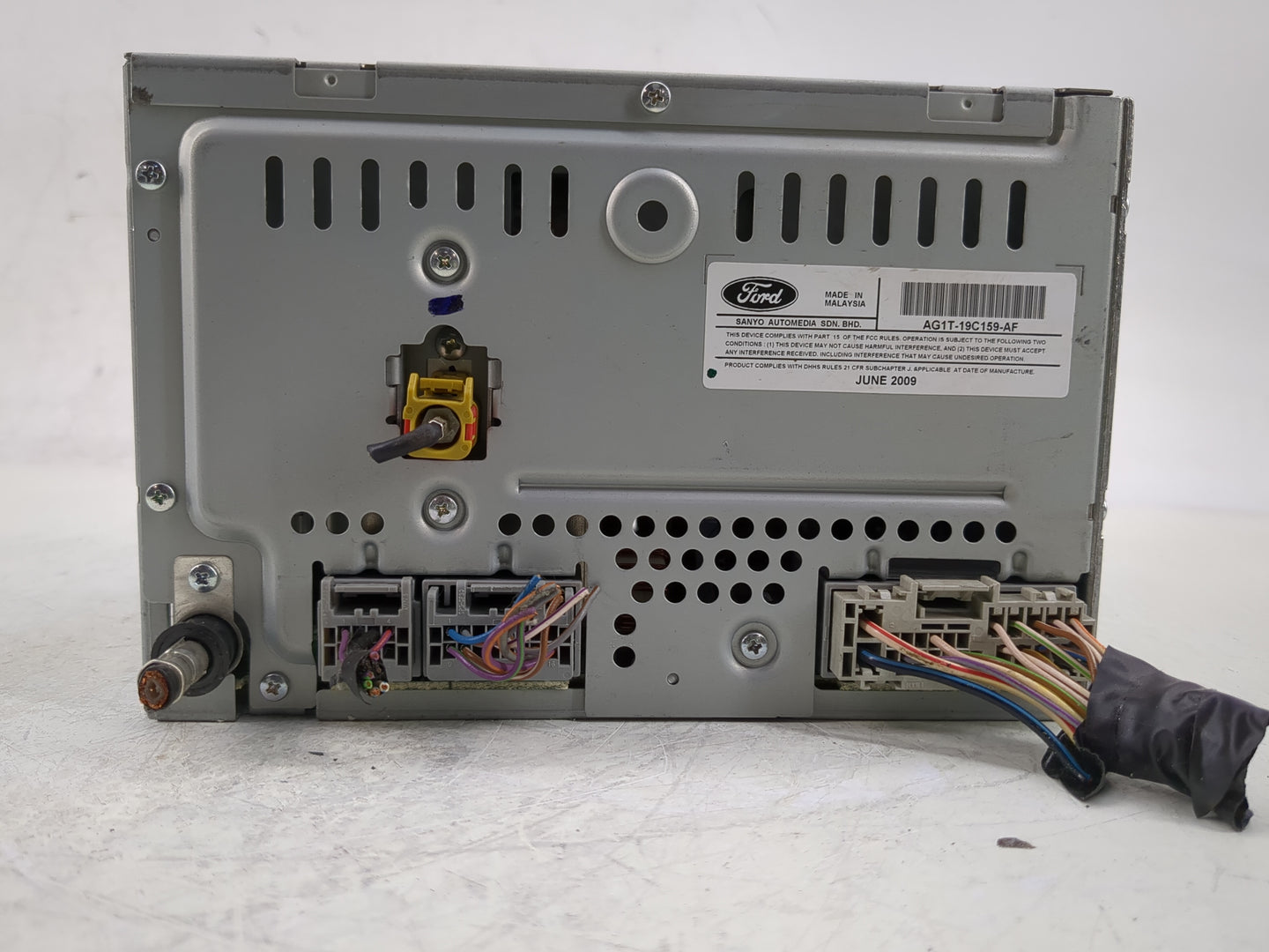 2010 Ford Taurus Radio AM FM Cd Player Receiver Replacement P/N:AG1T-19C159-AF Fits OEM Used Auto Parts - Oemusedautoparts1.