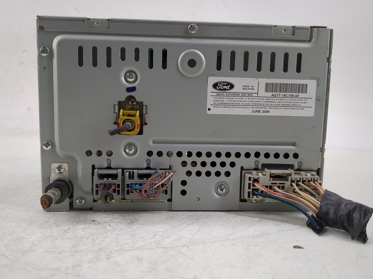 2010 Ford Taurus Radio AM FM Cd Player Receiver Replacement P/N:AG1T-19C159-AF Fits OEM Used Auto Parts - Oemusedautoparts1.