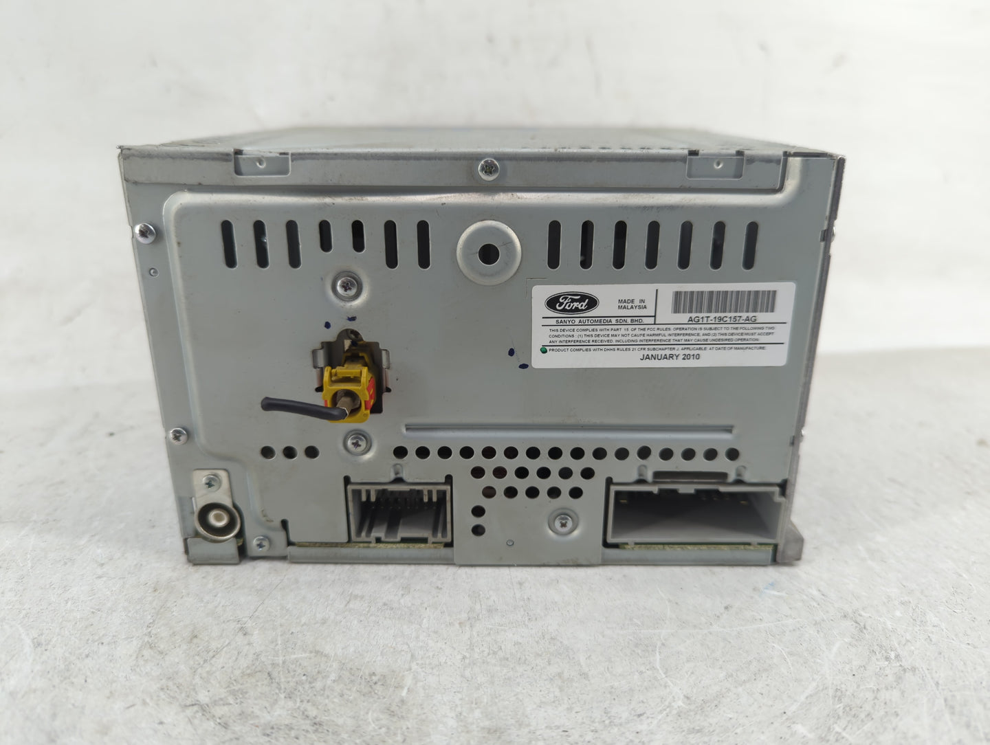 2010 Ford Taurus Radio AM FM Cd Player Receiver Replacement P/N:AG1T-19C157-AG Fits OEM Used Auto Parts - Oemusedautoparts1.