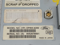 2010 Ford Taurus Radio AM FM Cd Player Receiver Replacement P/N:AG1T10F839AA Fits OEM Used Auto Parts - Oemusedautoparts1.co
