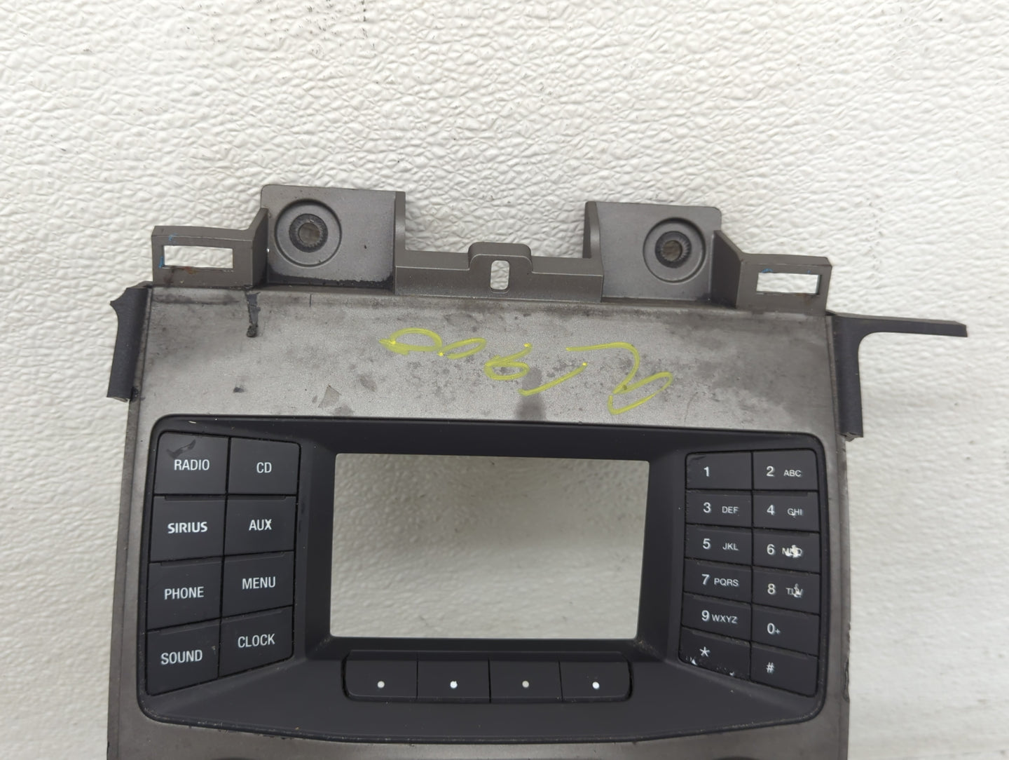 2010-2012 Ford Taurus Radio AM FM Cd Player Receiver Replacement P/N:EG1T-18A802-FB Fits Fits 2010 2011 2012 OEM Used Auto P