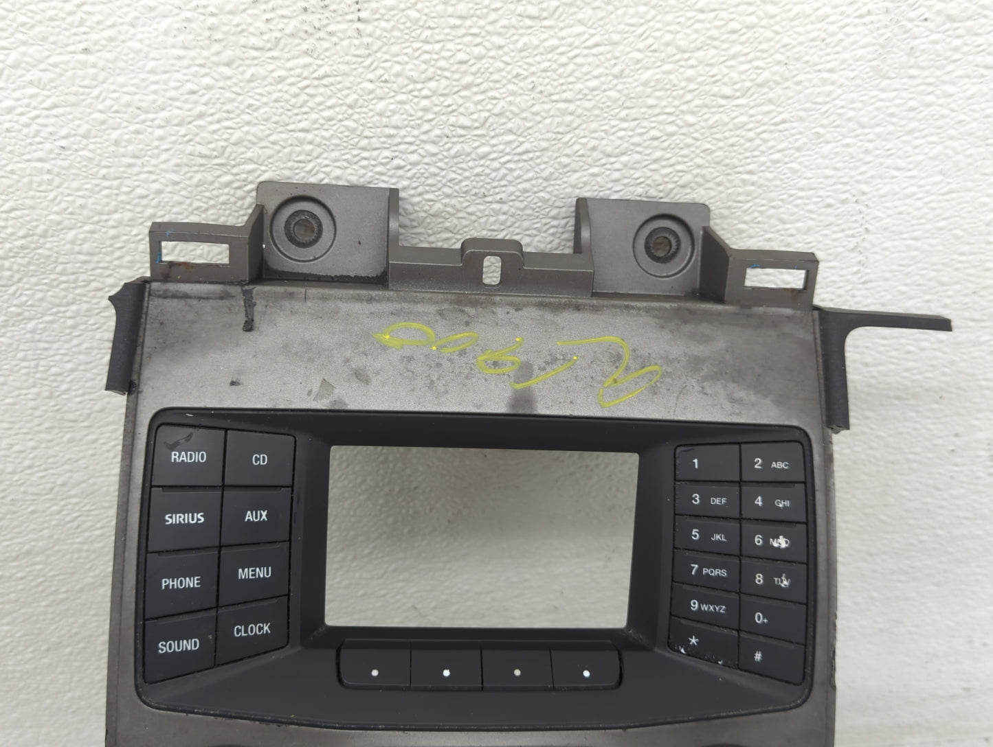 2010-2012 Ford Taurus Radio AM FM Cd Player Receiver Replacement P/N:EG1T-18A802-FB Fits Fits 2010 2011 2012 OEM Used Auto P