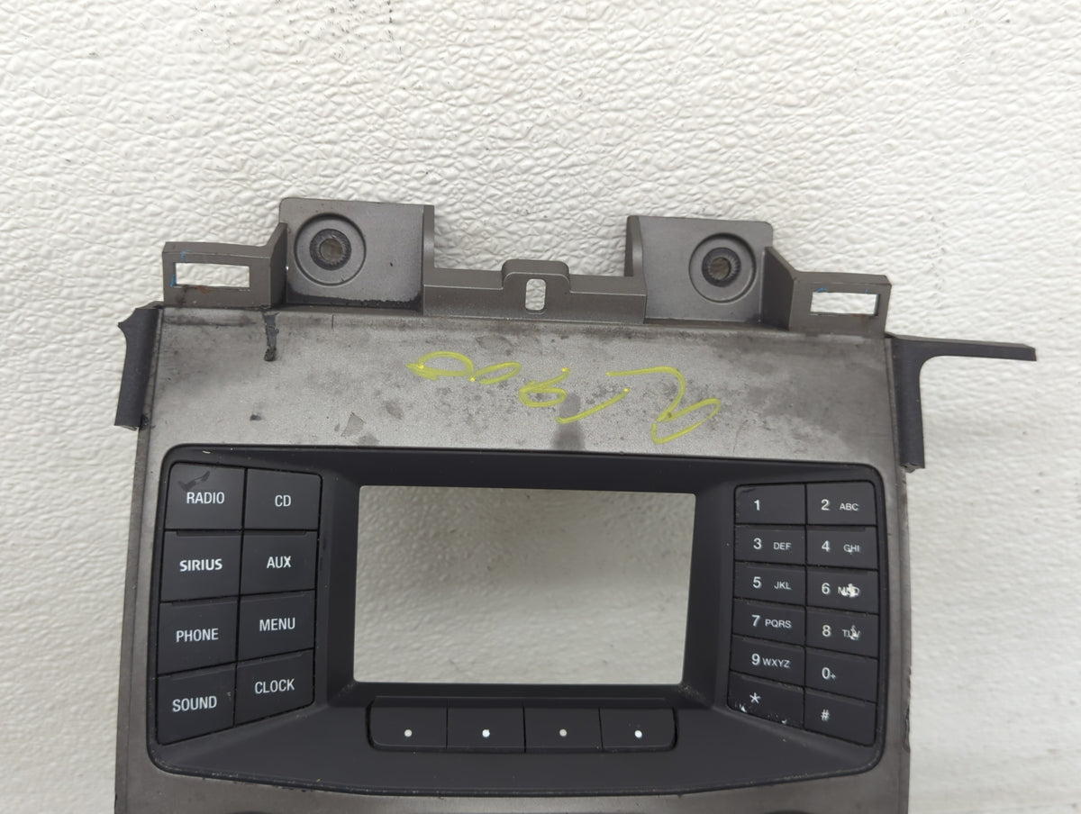 2010-2012 Ford Taurus Radio AM FM Cd Player Receiver Replacement P/N:EG1T-18A802-FB Fits 2010 2011 2012 OEM Used Auto Parts 