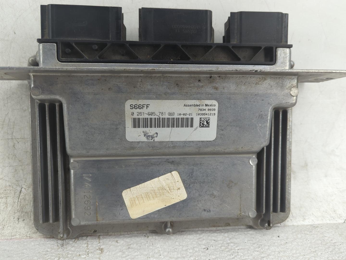2010 Ford Taurus PCM Engine Control Computer ECU ECM PCU OEM P/N:AA5A-12A650-ABB, AA5A-12B684-CA, 0261S05781 Fits OEM Used A