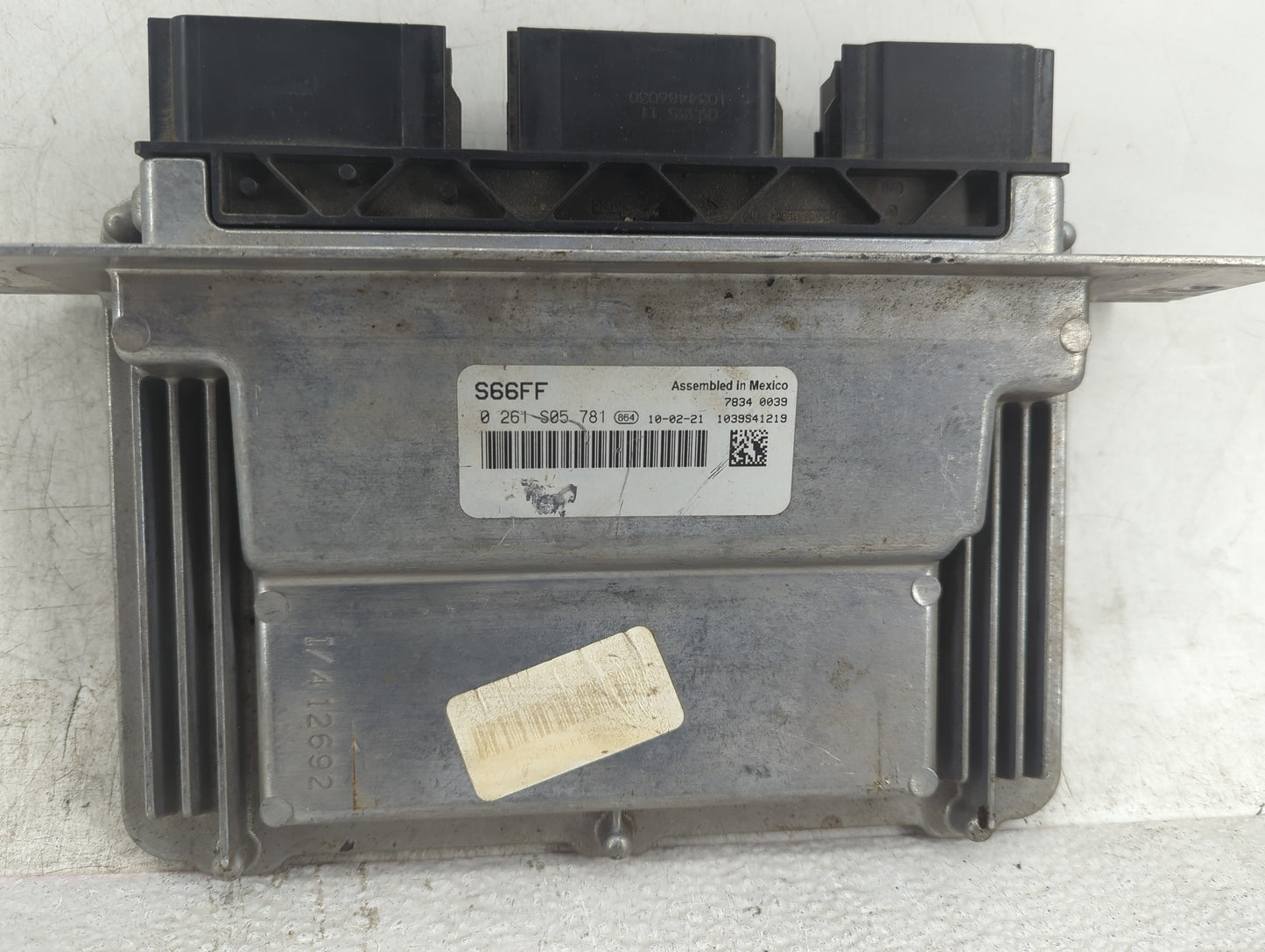 2010 Ford Taurus PCM Engine Control Computer ECU ECM PCU OEM P/N:AA5A-12A650-ABB, AA5A-12B684-CA, 0261S05781 Fits OEM Used A