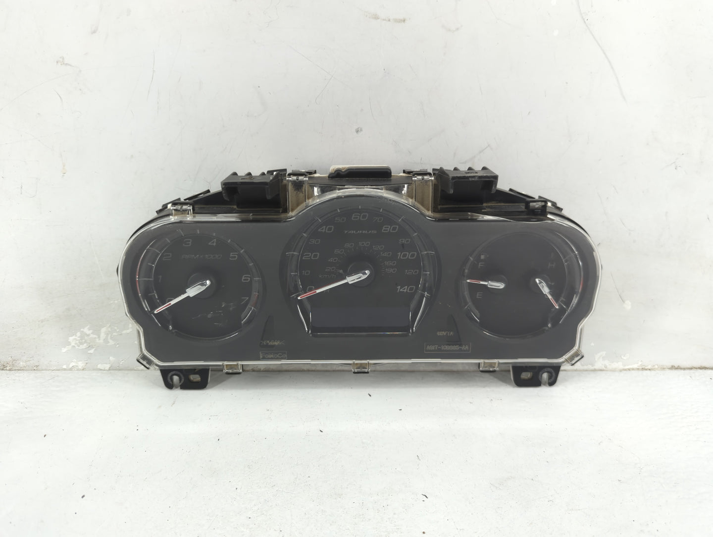 2010 Ford Taurus Instrument Cluster Speedometer Gauges P/N:AG1T-10849-JA MX157550-3691 Fits OEM Used Auto Parts - Oemusedaut