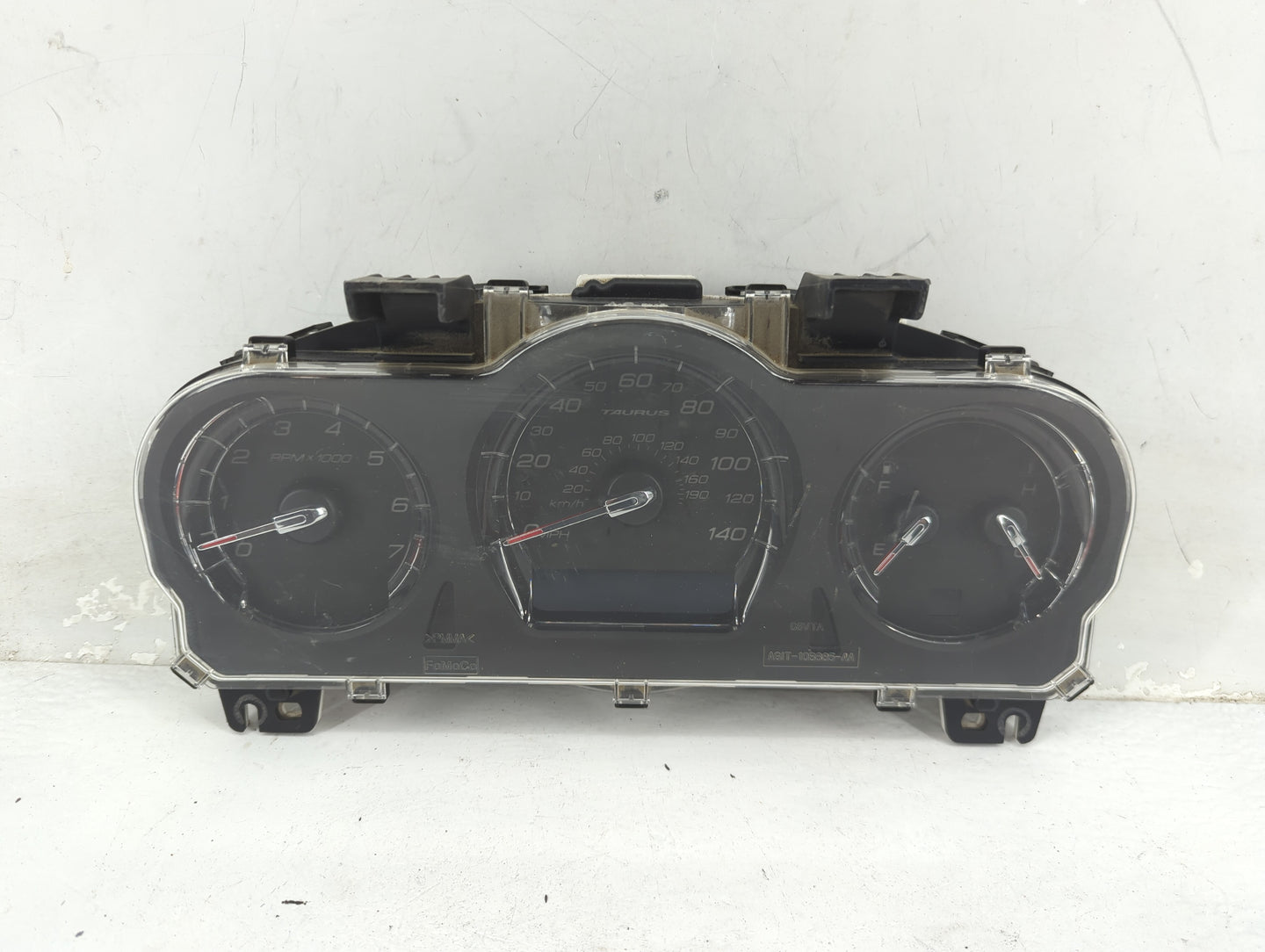 2010 Ford Taurus Instrument Cluster Speedometer Gauges P/N:AG1T-10849-NB MX157550-3732, AG1T-10B935-AA Fits OEM Used Auto Pa