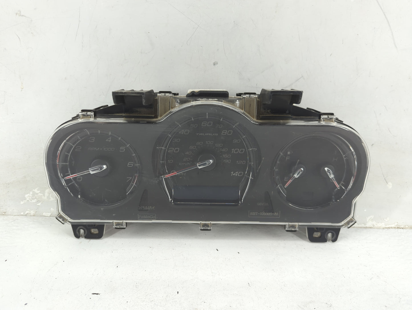 2010 Ford Taurus Instrument Cluster Speedometer Gauges P/N:AG1T-10849-NB MX157550-3732, AG1T-10B935-AA Fits OEM Used Auto Pa