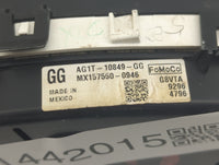 2010 Ford Taurus Instrument Cluster Speedometer Gauges P/N:AG1T-10849-GG MX157550-0946 Fits OEM Used Auto Parts - Oemusedaut