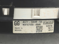 2010 Ford Taurus Instrument Cluster Speedometer Gauges P/N:AG1T-10849-AA AG1T-10849-GG, MX157550-0946 Fits OEM Used Auto Par