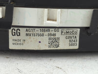 2010 Ford Taurus Instrument Cluster Speedometer Gauges P/N:AG1T-10849-GG MX157550-0946, AG1T-10849-AA Miles: Fits OEM Used A