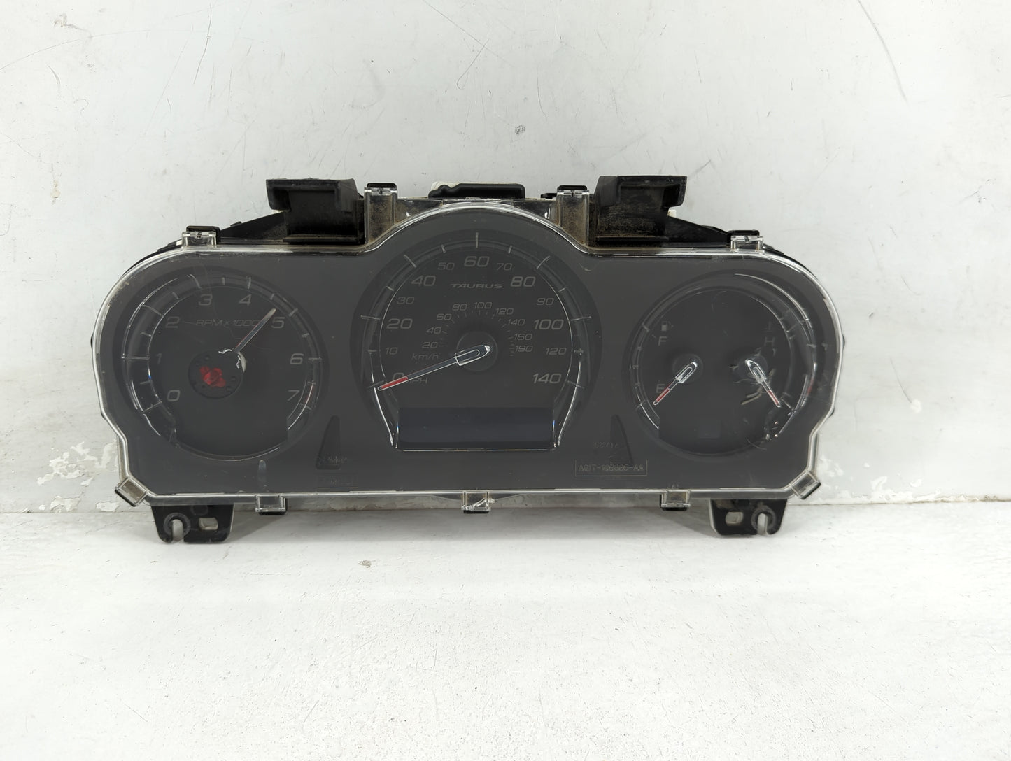 2010 Ford Taurus Instrument Cluster Speedometer Gauges P/N:AG1T-10849-NB MX157550-3732, AG1T-10B885-AA Fits OEM Used Auto Pa
