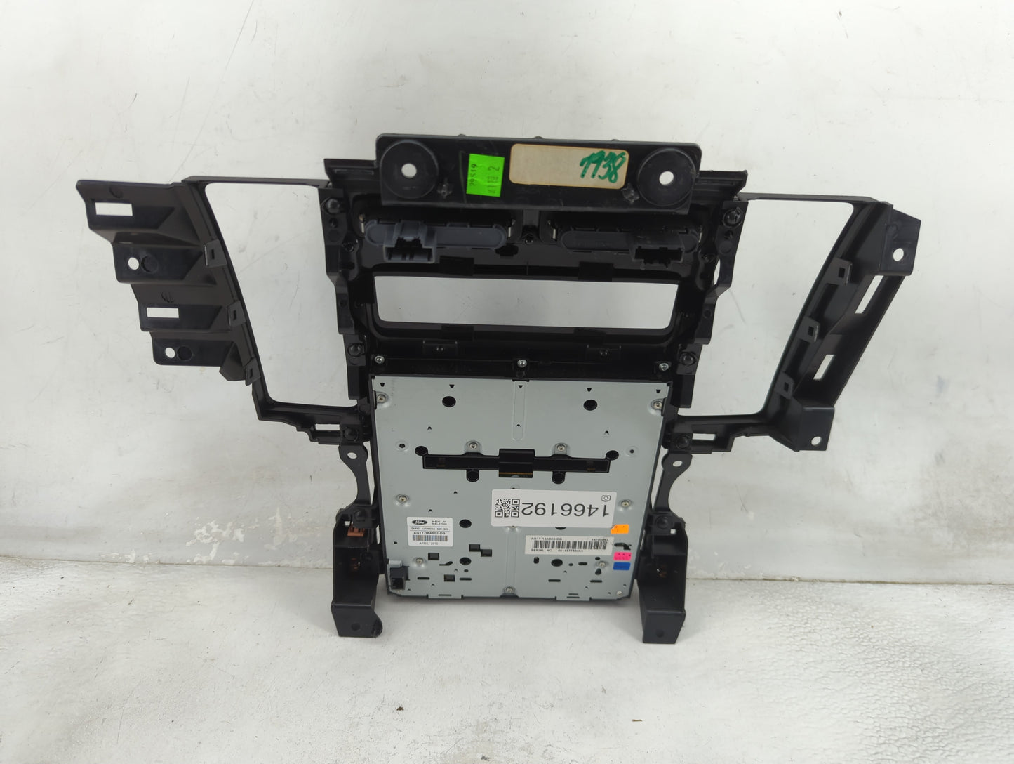 2010-2012 Ford Taurus Radio AM FM Cd Player Receiver Replacement P/N:AG1T-18A802-DB Fits Fits 2010 2011 2012 OEM Used Auto P