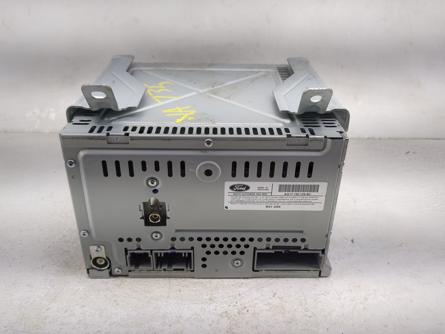 2010 Ford Taurus Radio AM FM Cd Player Receiver Replacement P/N:AG1T-19C159-BC Fits OEM Used Auto Parts - Oemusedautoparts1.