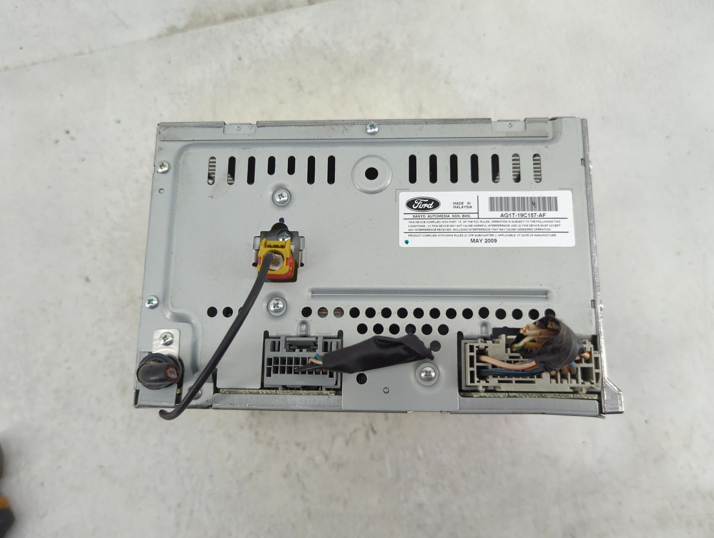 2010 Ford Taurus Radio AM FM Cd Player Receiver Replacement P/N:AG1T-19C157-AF Fits OEM Used Auto Parts - Oemusedautoparts1.