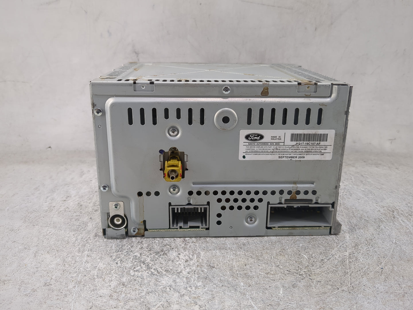 2010 Ford Taurus Radio AM FM Cd Player Receiver Replacement P/N:AG1T-19C157-AF Fits OEM Used Auto Parts - Oemusedautoparts1.