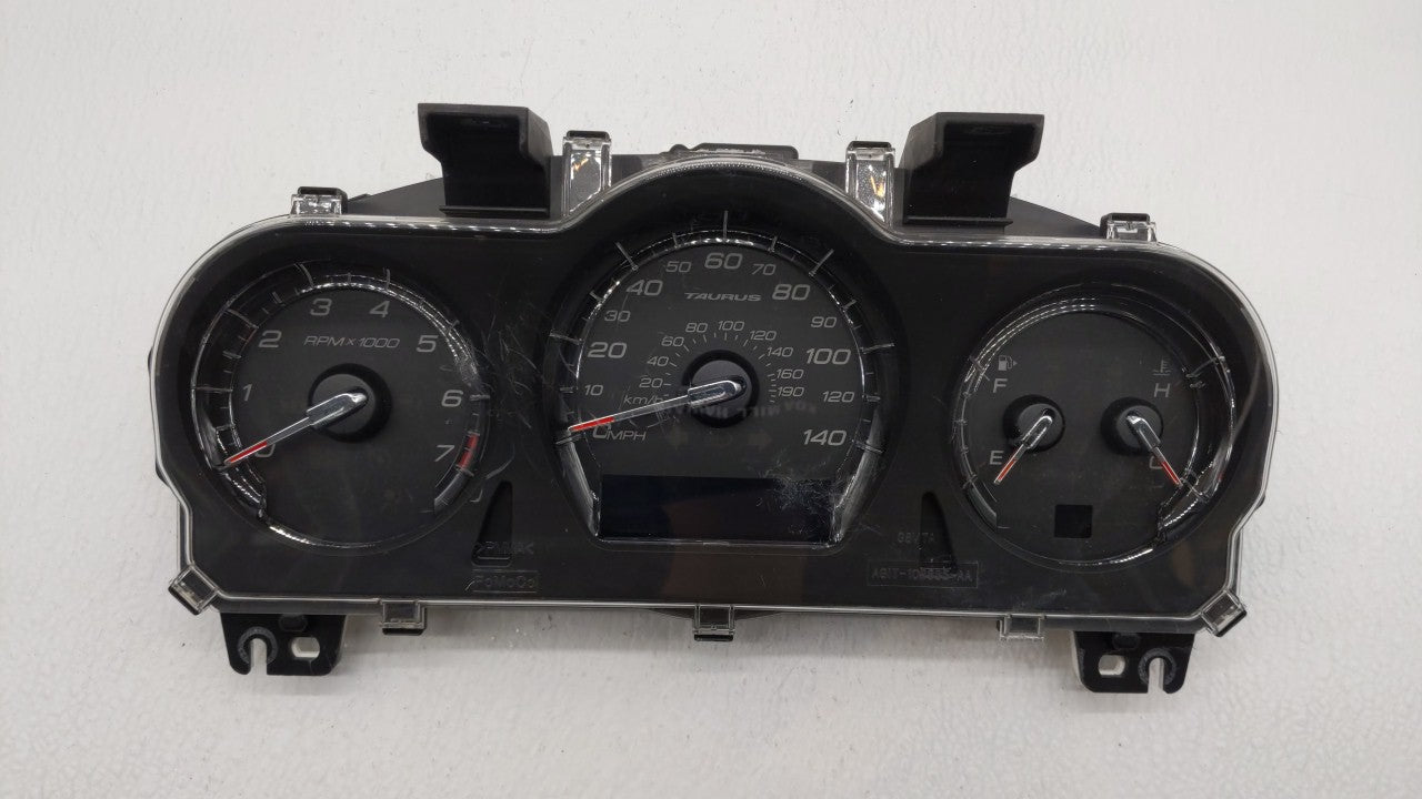 2010 Ford Taurus Instrument Cluster Speedometer Gauges P/N:AG1T-10849-NA AG1T-10849-NC, AG1T-10849-LB Fits OEM Used Auto Par