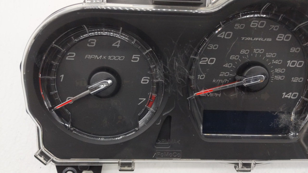 2010 Ford Taurus Instrument Cluster Speedometer Gauges P/N:AG1T-10849-NA AG1T-10849-NC, AG1T-10849-LB Fits OEM Used Auto Par
