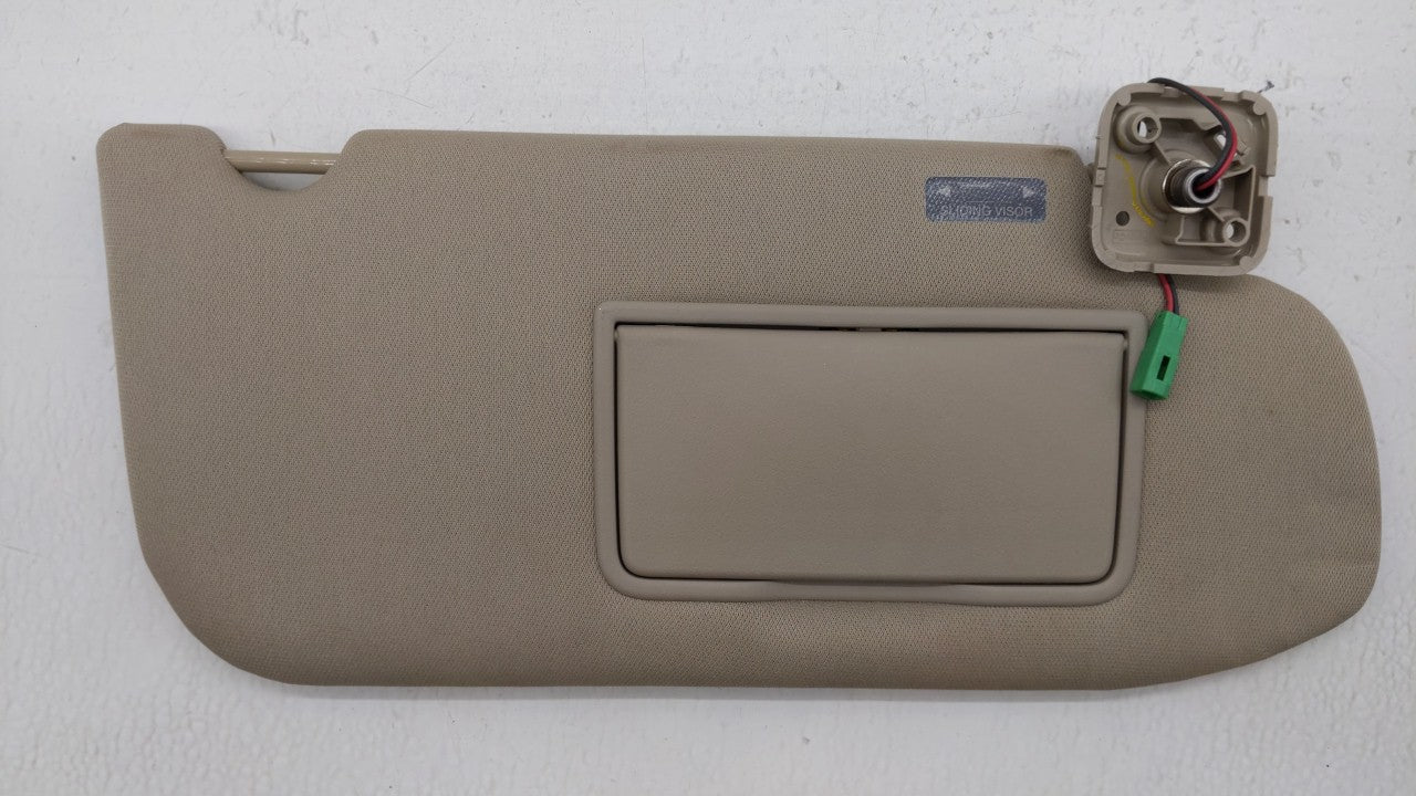 2012 Ford Taurus Sun Visor Shade Replacement Passenger Right Mirror Fits Fits 2010 2011 OEM Used Auto Parts - Oemusedautopar
