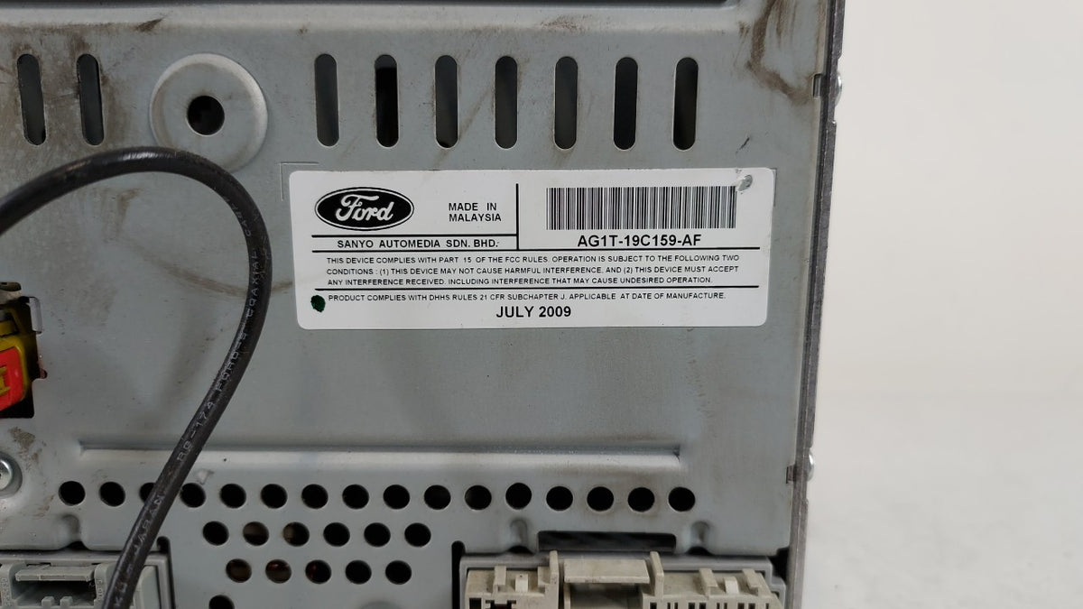 2010-2010 Ford Taurus Am Fm Cd Player Radio Receiver 267800 - Oemusedautoparts1.com
