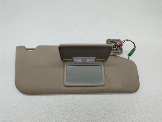 2010-2011 Ford Taurus Sun Visor Shade Replacement Passenger Right Mirror Fits Fits 2010 2011 OEM Used Auto Parts - Oemusedau