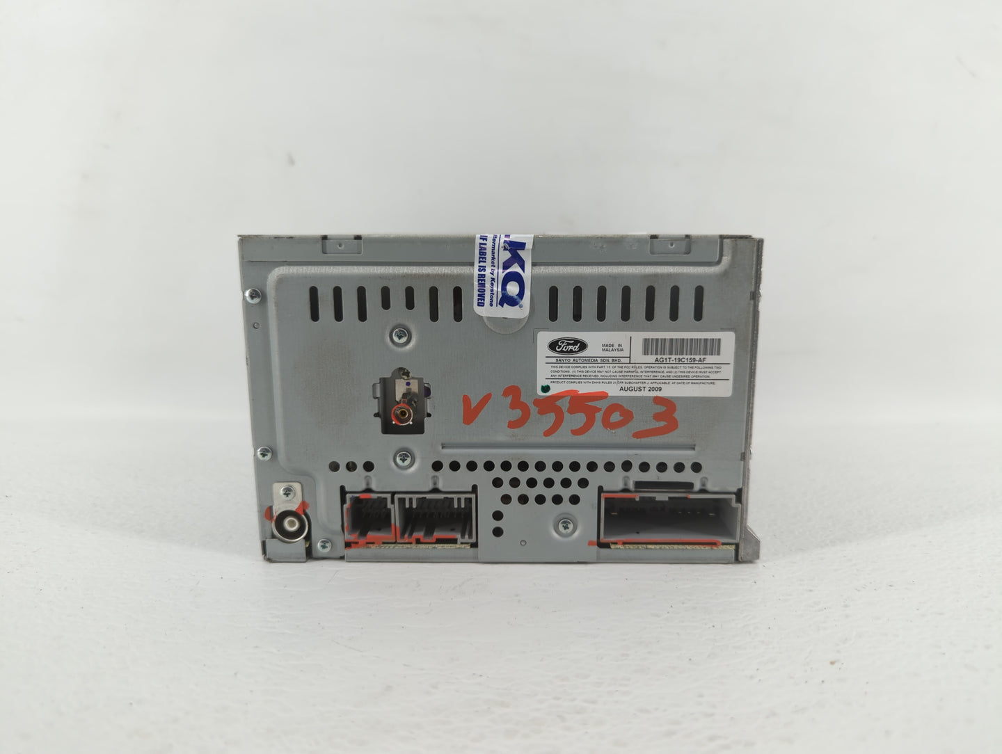 2010-2010 Ford Taurus Am Fm Cd Player Radio Receiver - Oemusedautoparts1.com