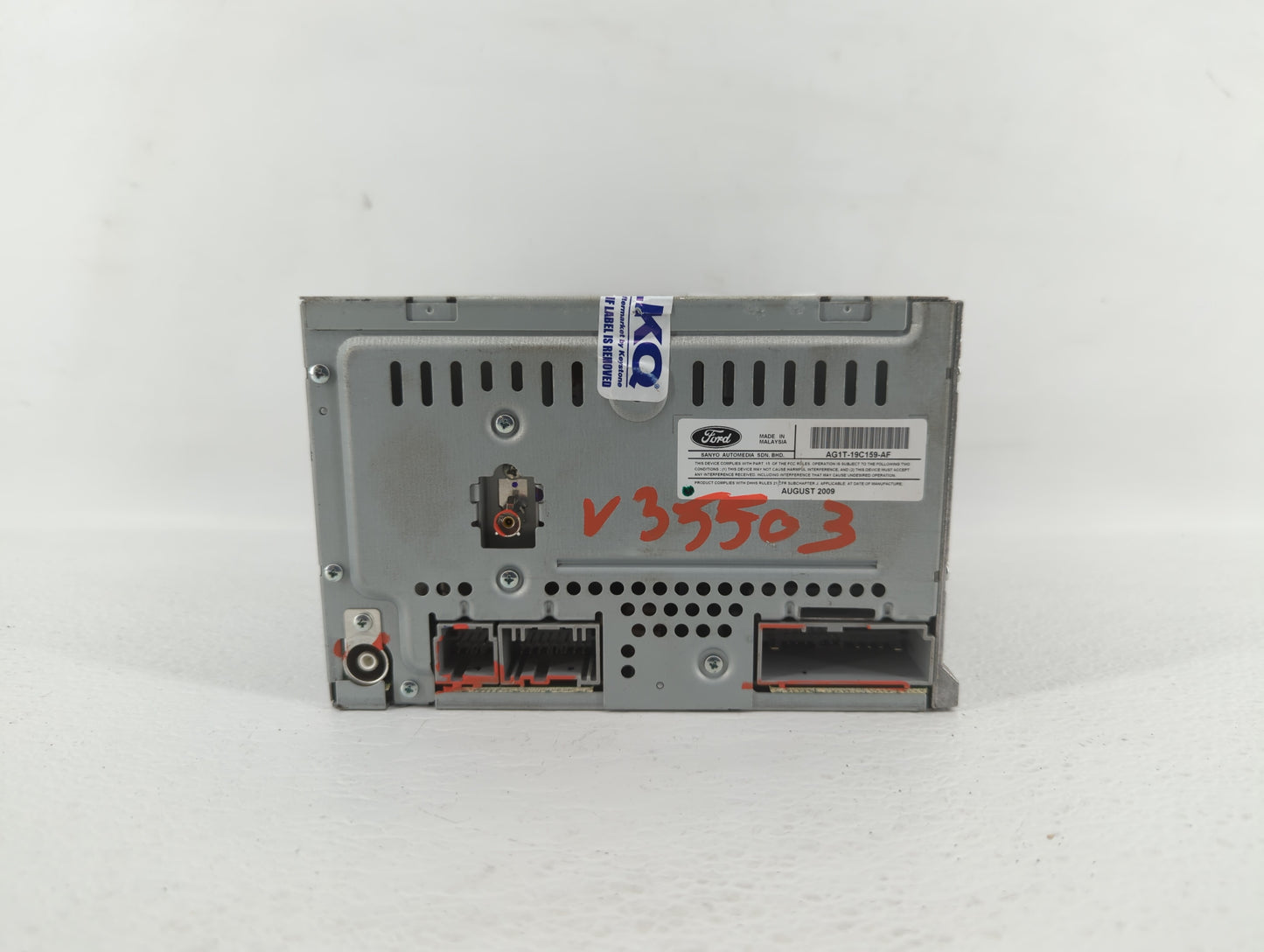 2010-2010 Ford Taurus Am Fm Cd Player Radio Receiver - Oemusedautoparts1.com