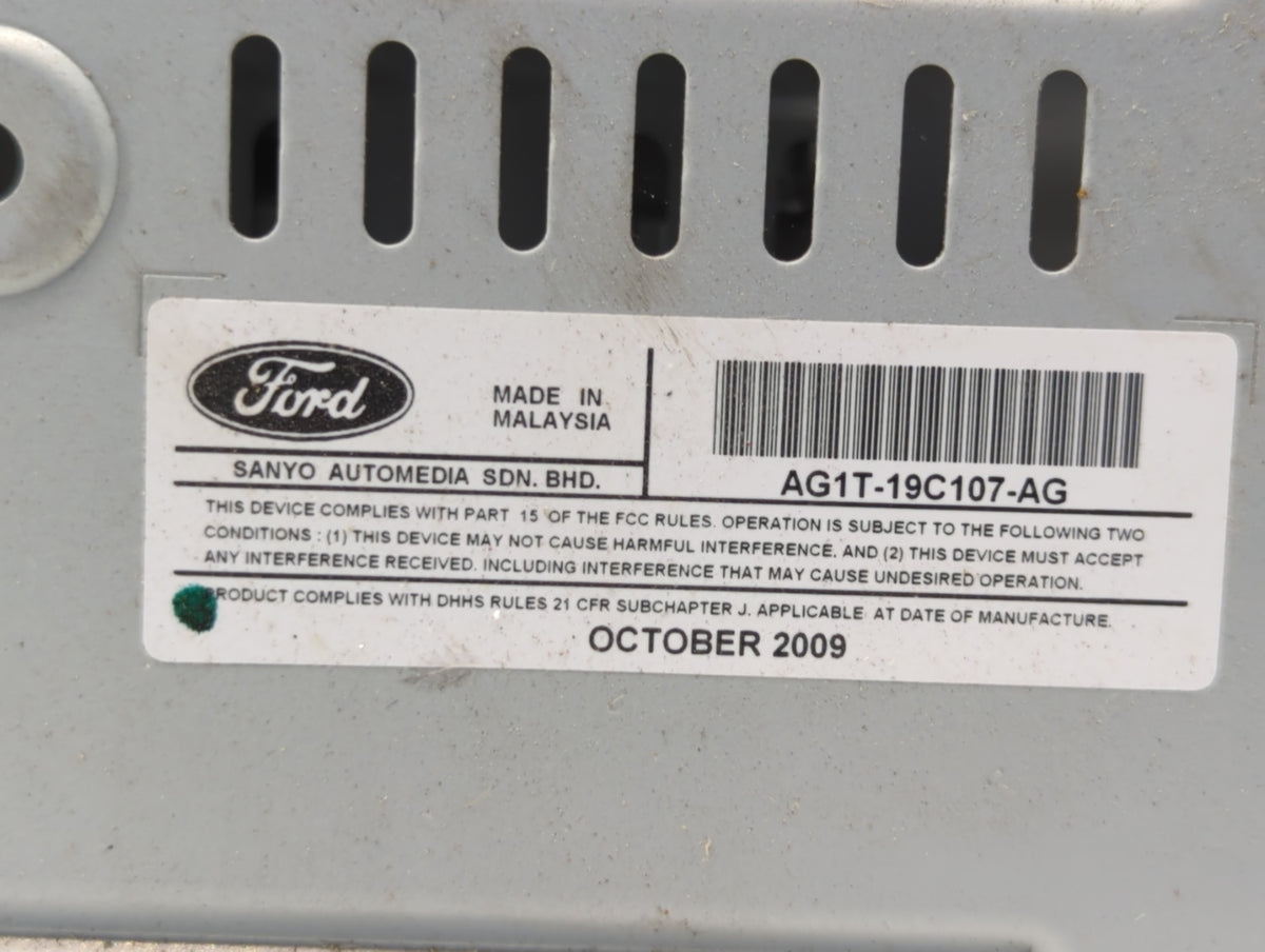 2010-2010 Ford Taurus Am Fm Cd Player Radio Receiver 466071 - Oemusedautoparts1.com