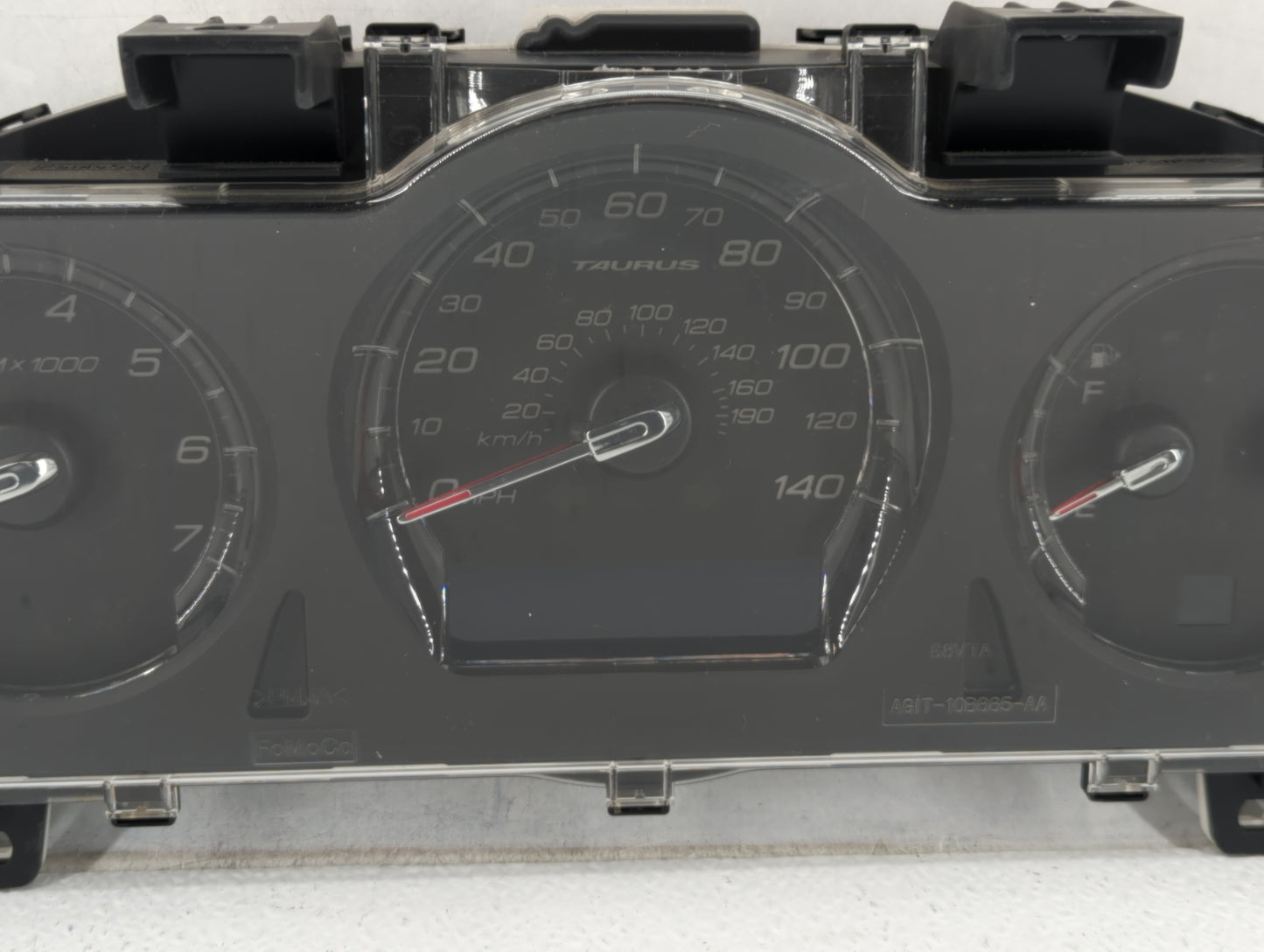 2010 Ford Taurus Instrument Cluster Speedometer Gauges P/N:AG1T-10849-EJ Fits OEM Used Auto Parts - Oemusedautoparts1.com