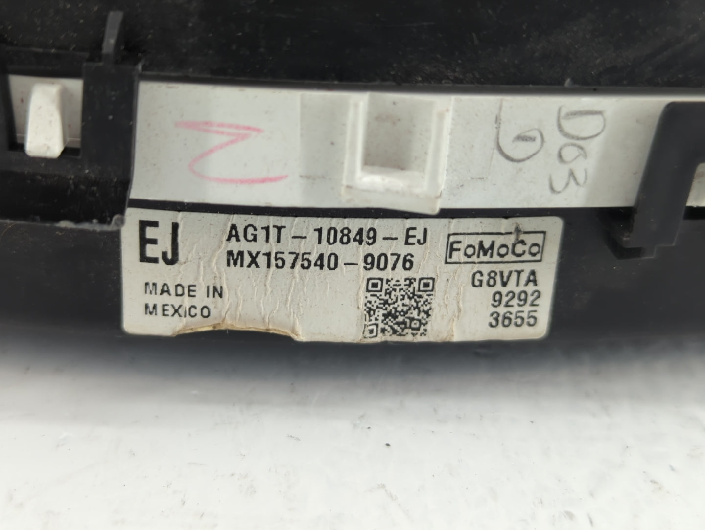 2010 Ford Taurus Instrument Cluster Speedometer Gauges P/N:AG1T-10849-EJ Fits OEM Used Auto Parts - Oemusedautoparts1.com