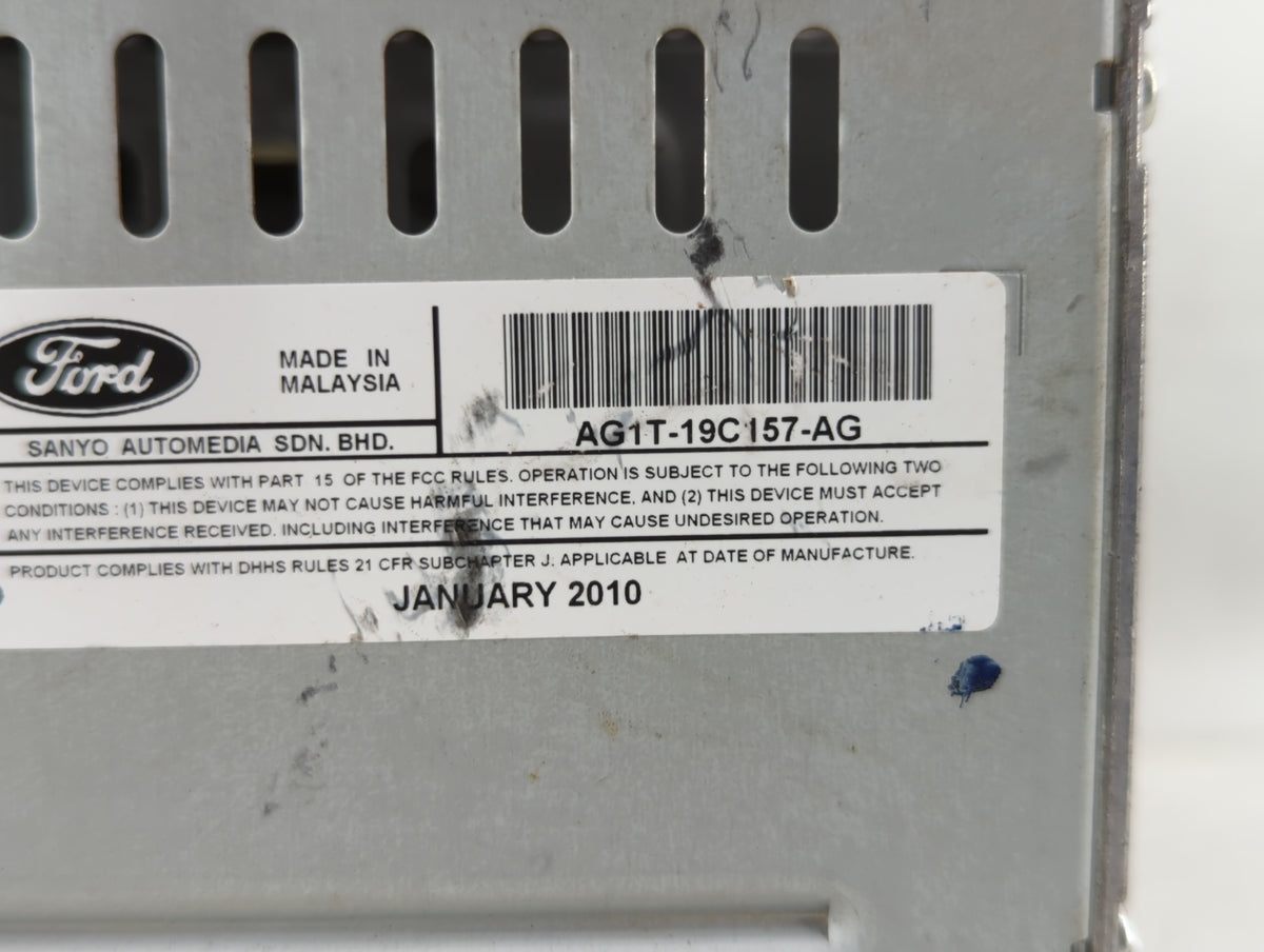 2010-2010 Ford Taurus Am Fm Cd Player Radio Receiver 554487 - Oemusedautoparts1.com