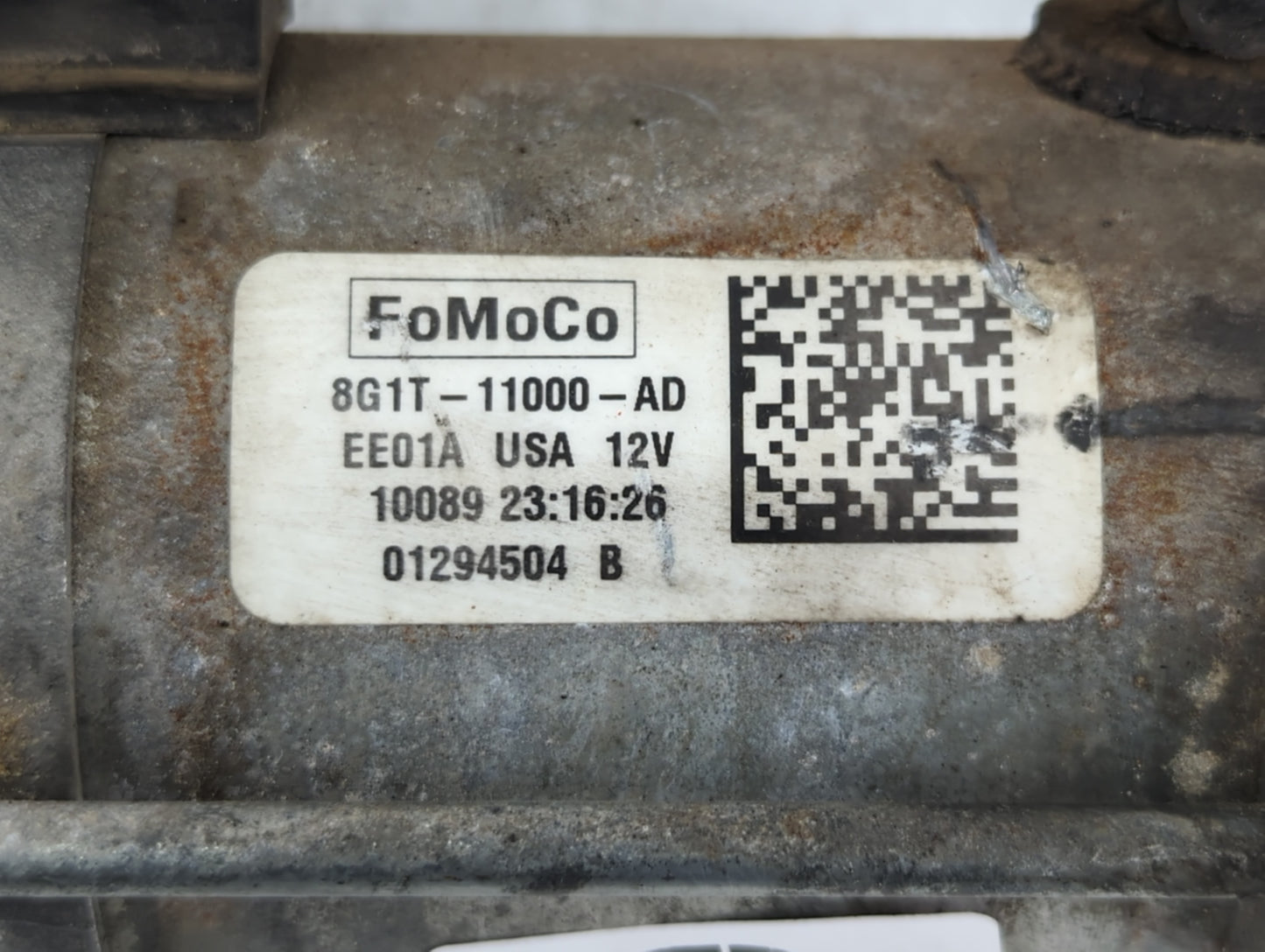 2008-2019 Ford Taurus Car Starter Motor Solenoid OEM P/N:8G1T-11000-AD Fits OEM Used Auto Parts - Oemusedautoparts1.com