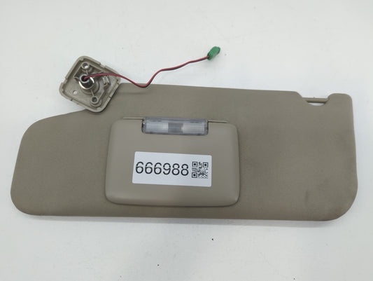 2010-2011 Ford Taurus Sun Visor Shade Replacement Driver Left Mirror Fits Fits 2010 2011 OEM Used Auto Parts