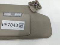 2010-2011 Ford Taurus Sun Visor Shade Replacement Passenger Right Mirror Fits Fits 2010 2011 OEM Used Auto Parts - Oemusedau