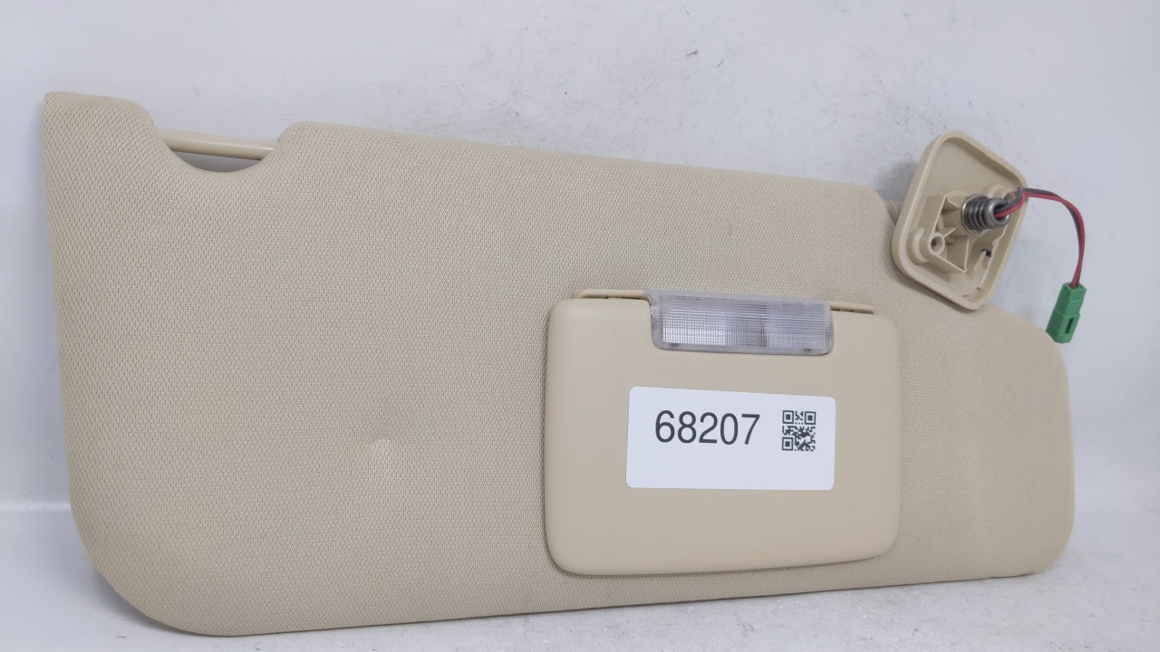 2010 Ford Taurus Sun Visor Shade Replacement Passenger Right Mirror Fits OEM Used Auto Parts - Oemusedautoparts1.com