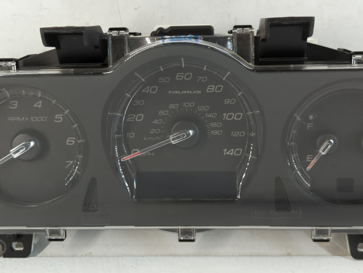 2010 Ford Taurus Instrument Cluster Speedometer Gauges P/N:MX157540-9076 AG1T-10849-EJ Fits OEM Used Auto Parts - Oemusedaut