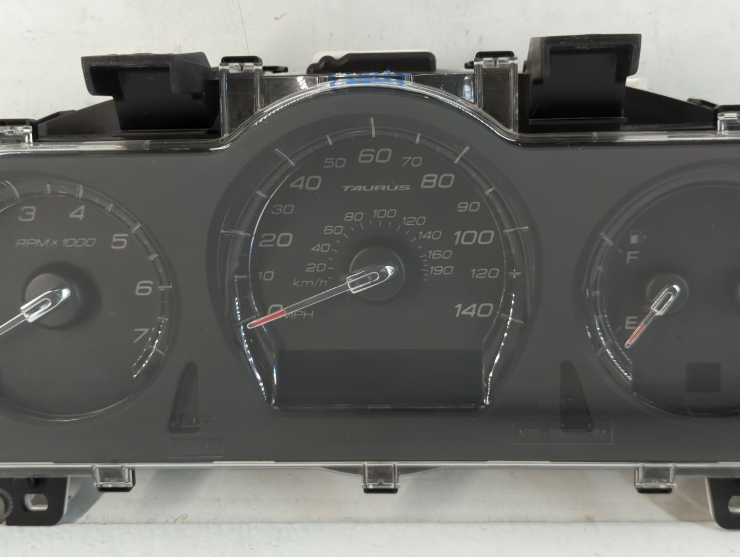 2010 Ford Taurus Instrument Cluster Speedometer Gauges P/N:MX157540-9076 AG1T-10849-EJ Fits OEM Used Auto Parts - Oemusedaut