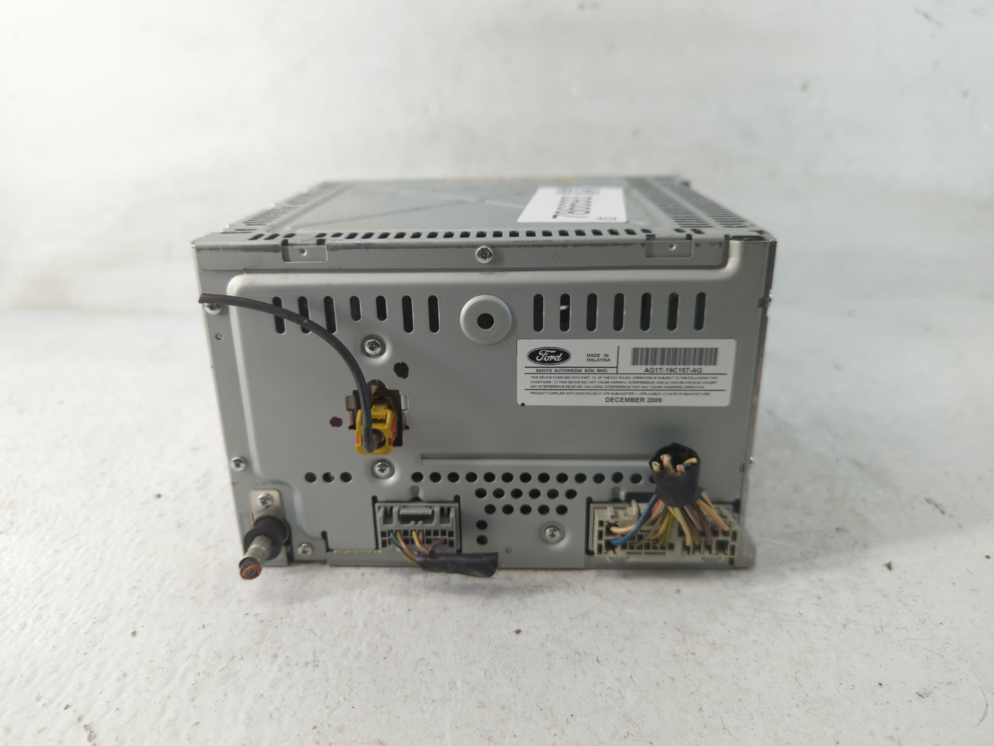 2010 Ford Taurus Radio AM FM Cd Player Receiver Replacement P/N:AG1T-19C157-AG Fits OEM Used Auto Parts - Oemusedautoparts1.