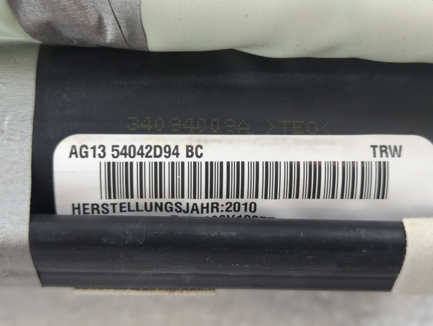 2010-2010 Ford Taurus Passenger Curtain Air Bag Oem - Oemusedautoparts1.com