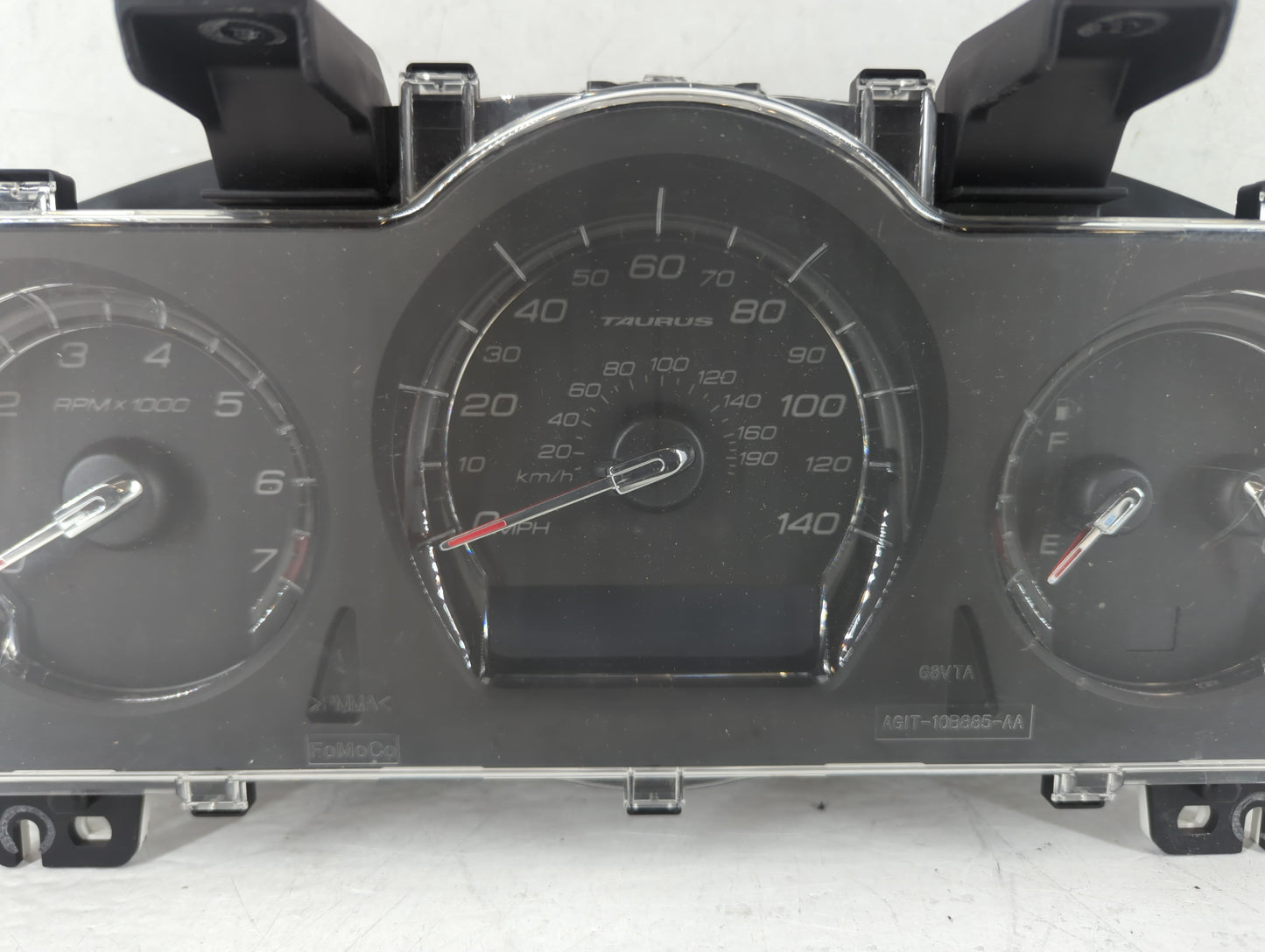 2010 Ford Taurus Instrument Cluster Speedometer Gauges Fits OEM Used Auto Parts - Oemusedautoparts1.com