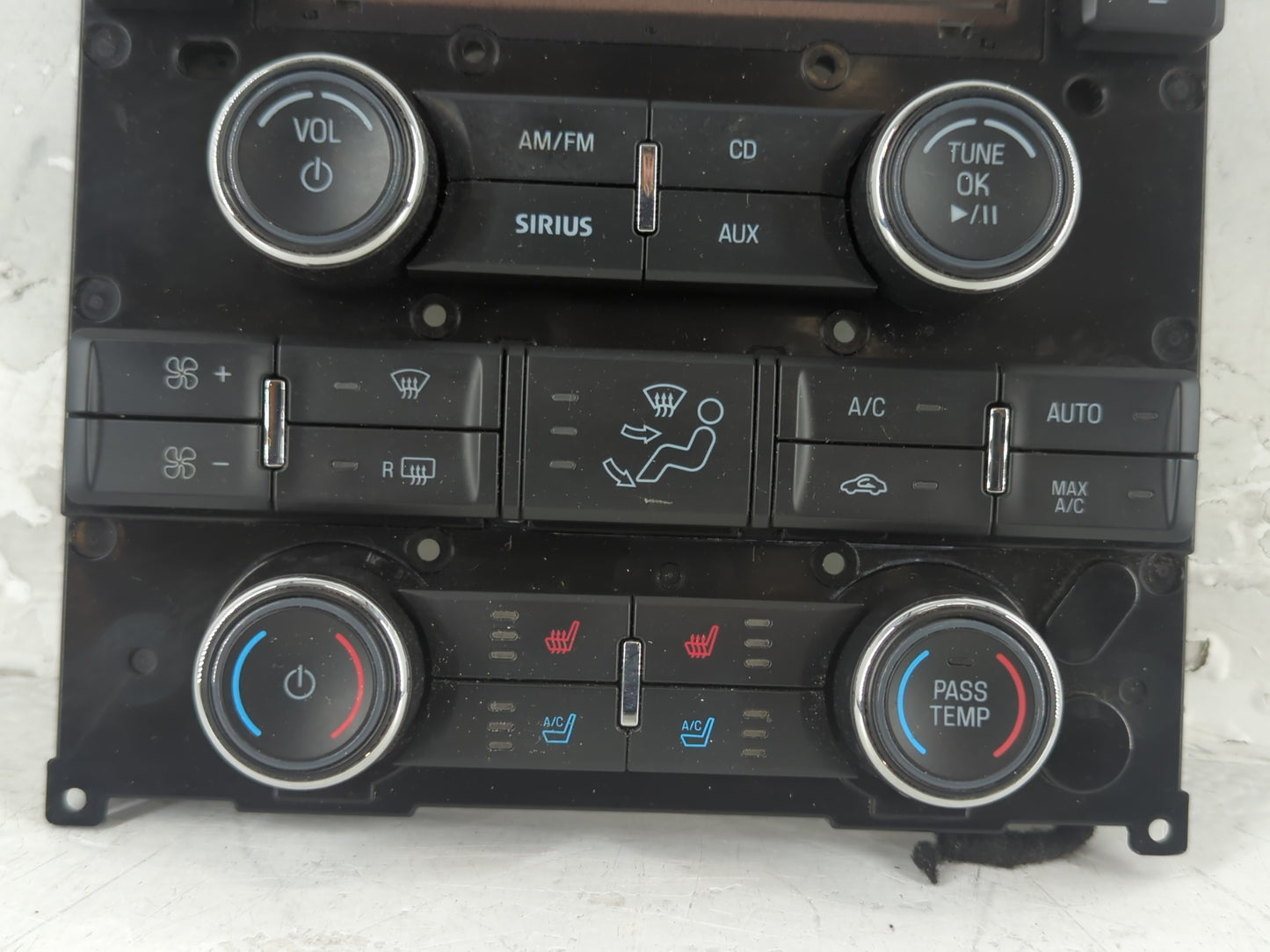 2010 Ford Taurus Climate Control Module Temperature AC/Heater Replacement Fits OEM Used Auto Parts - Oemusedautoparts1.com